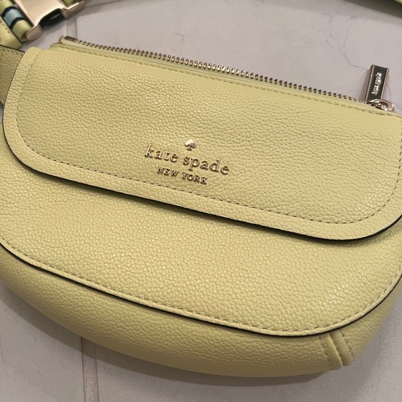 Kate Spade Melon Rind Lime Green Rosie Belt Bag - Picture 3 of 11